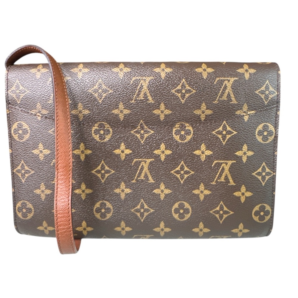 ❤️❤️sold❤️❤️Louis Vuitton Vintage Monogram Crossbody Bag with Tan Strap - Picture 2 of 8